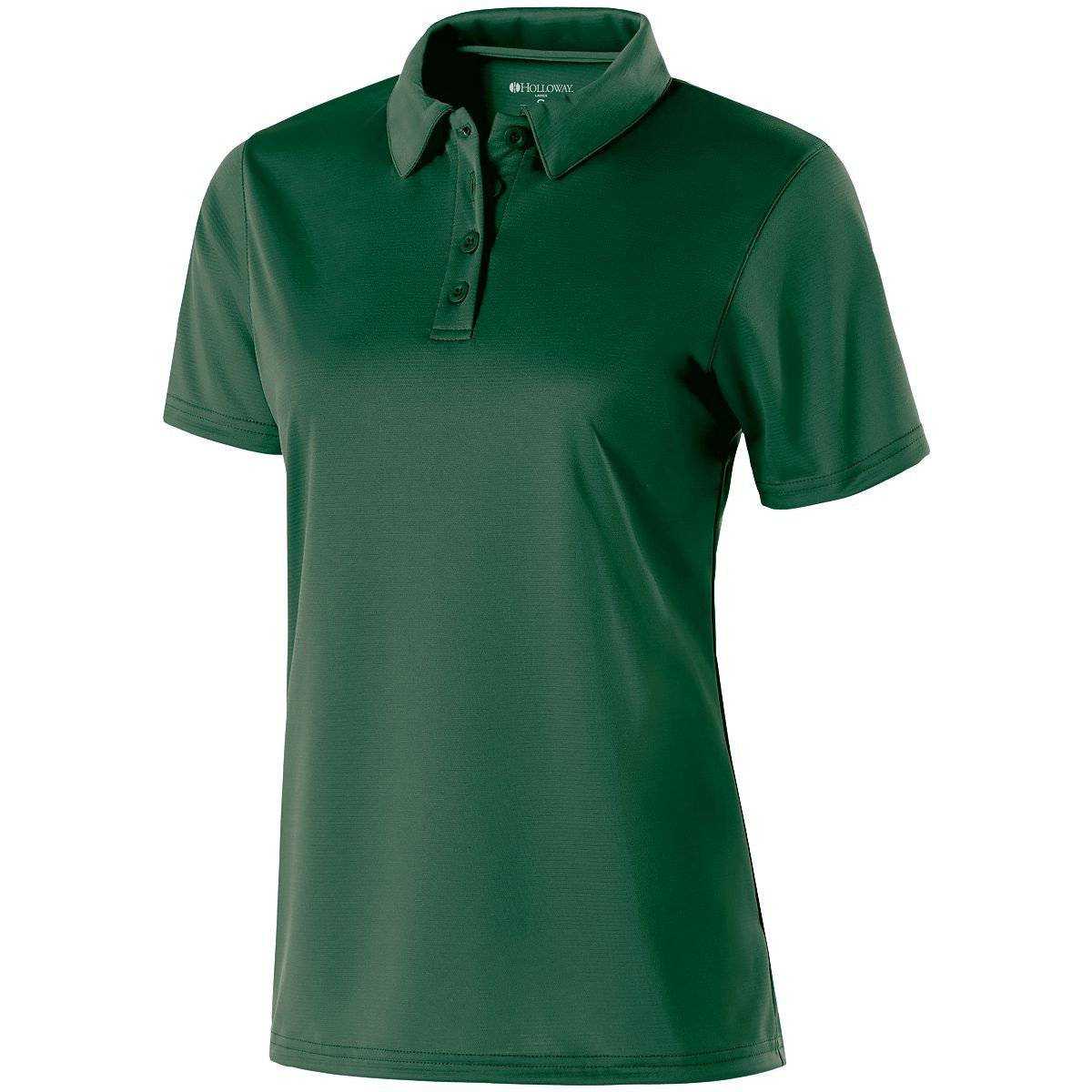 Holloway 222319 Ladies Shift Polo - Forest - HIT a Double