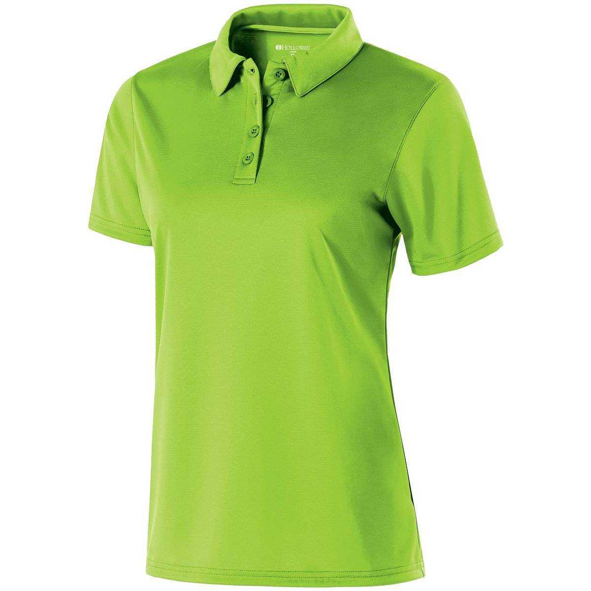 Holloway 222319 Ladies Shift Polo - Lime - HIT a Double