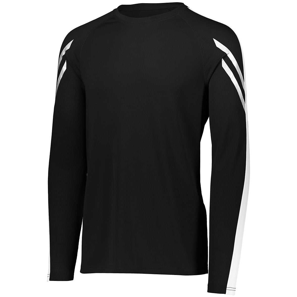 Holloway 222507 Flux Shirt Long Sleeve - Black White - HIT a Double