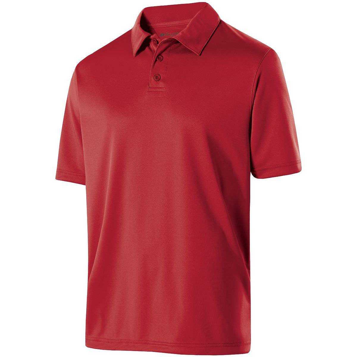 Holloway 222519 Adult Shift Polo - Scarlet - HIT a Double