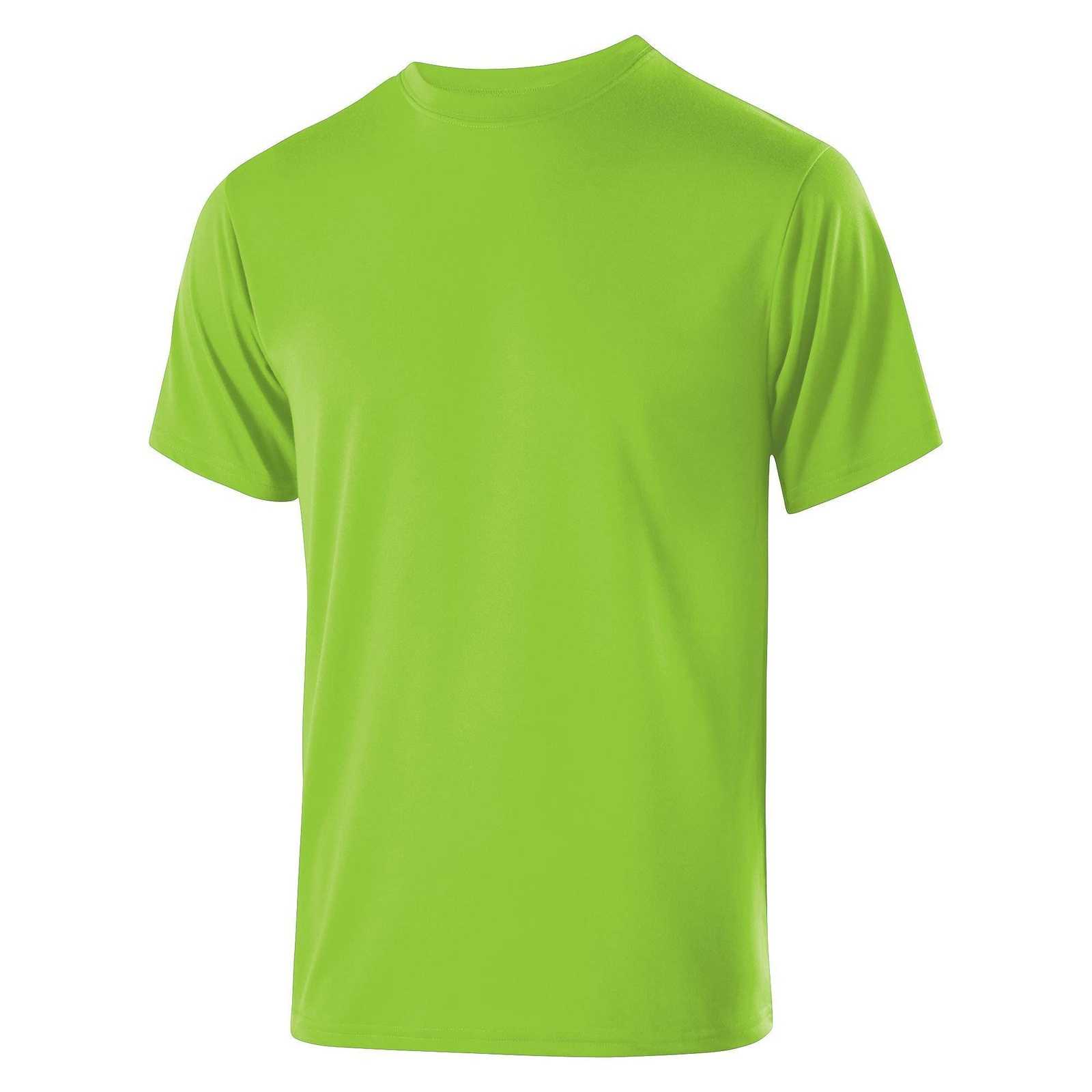 Holloway 222523 Gauge Shirt Short Sleeve - Lime - HIT a Double