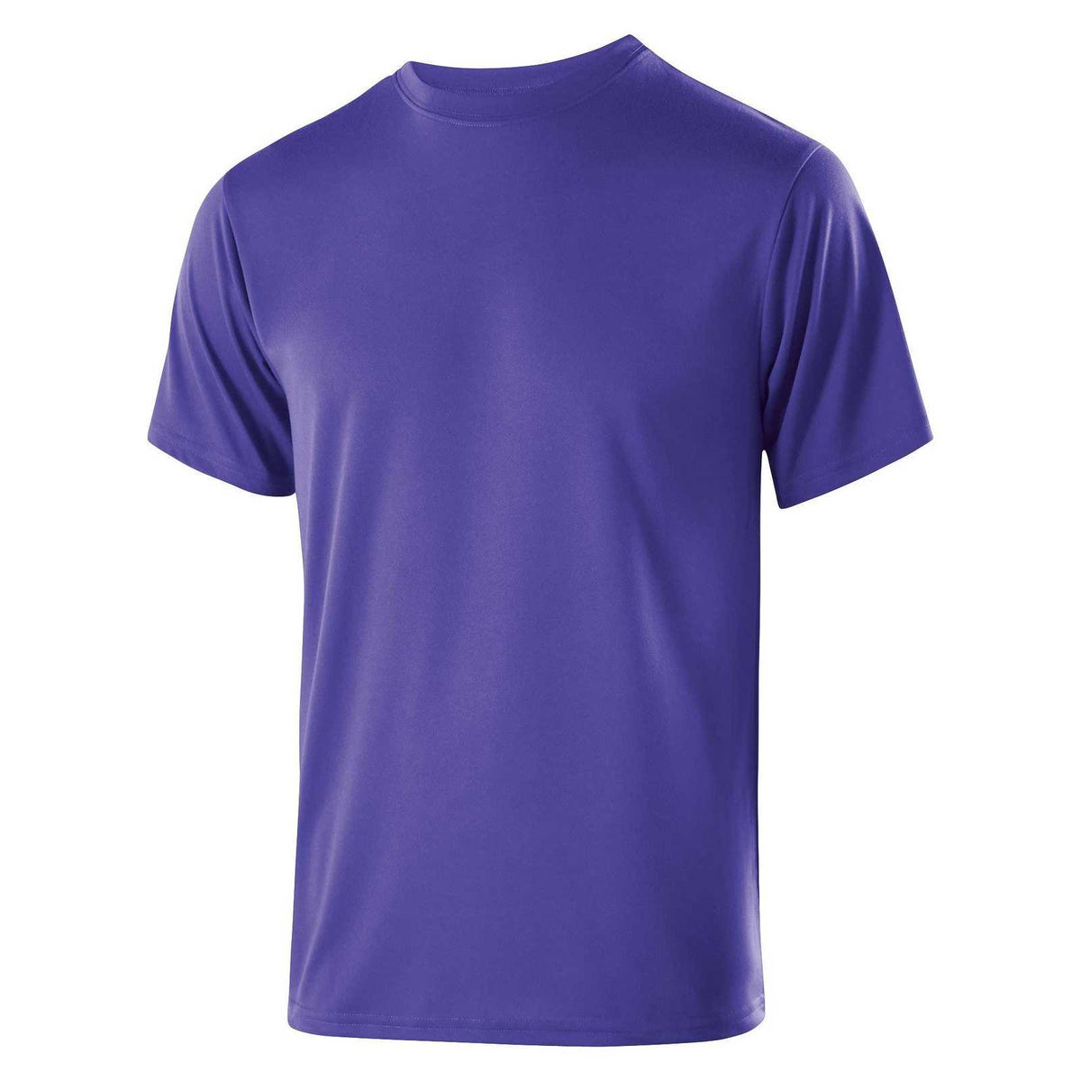 Holloway 222523 Gauge Shirt Short Sleeve - Purple - HIT a Double