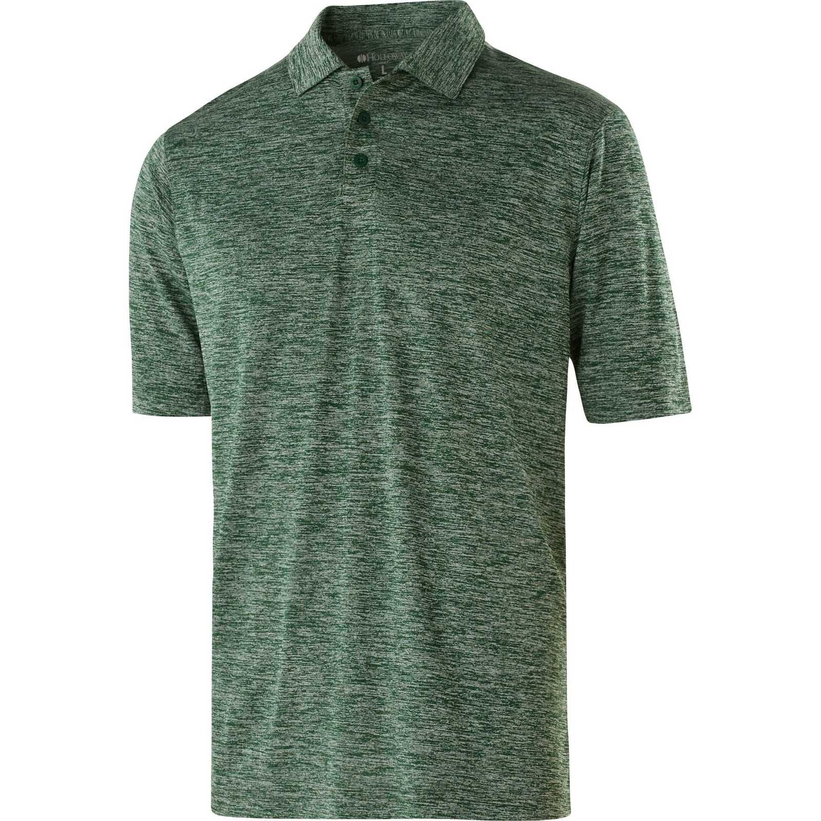 Holloway 222529 Electrify 2.0 Polo - Forest Heather - HIT a Double