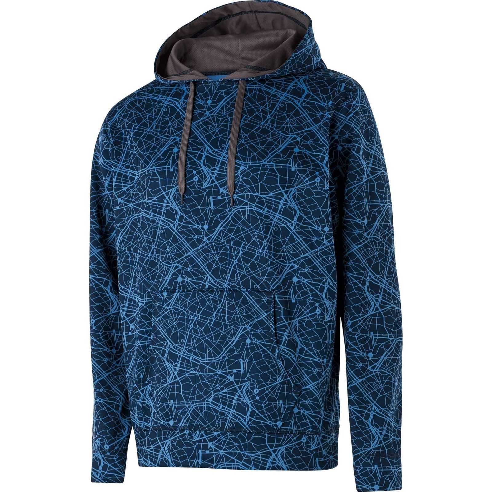 Holloway 222534 Complex Hoodie - Navy - HIT a Double