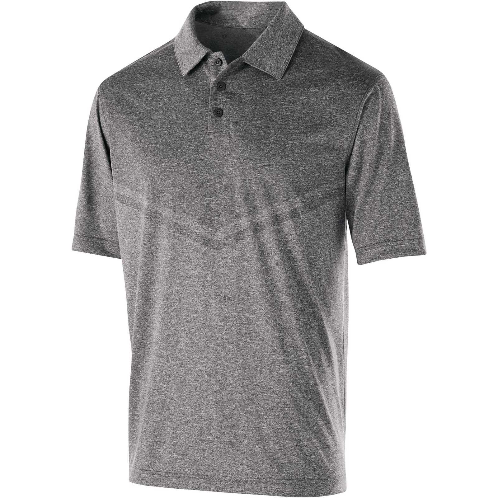 Holloway 222536 Seismic Polo - Graphite Heather - HIT a Double