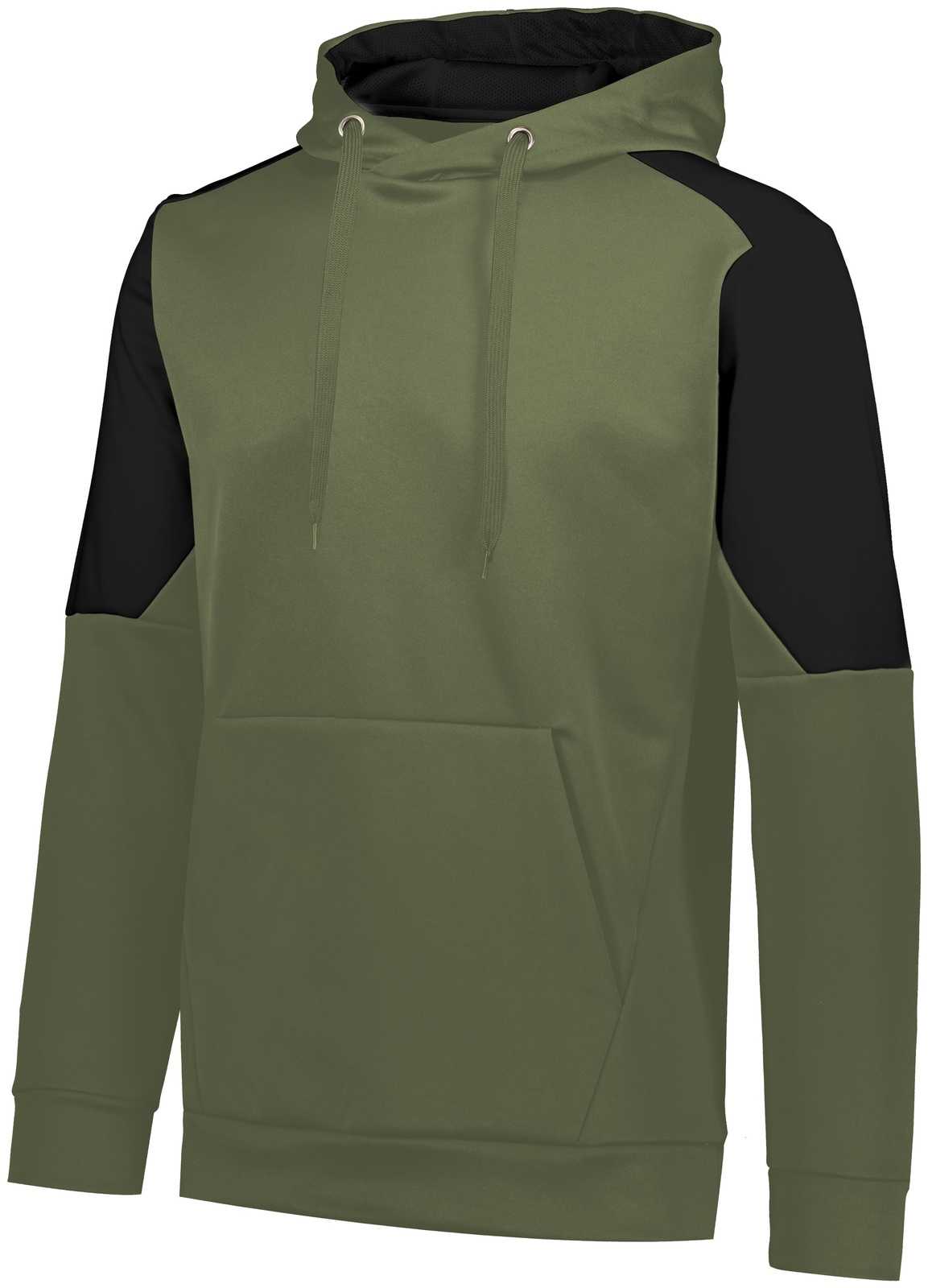 Holloway 222540 Blue Chip Hoodie - Olive Black - HIT a Double