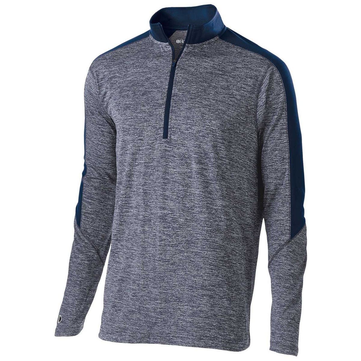 Holloway 222542 Electrify 1/2 Zip Pullover - Navy Heather Navy - HIT a Double
