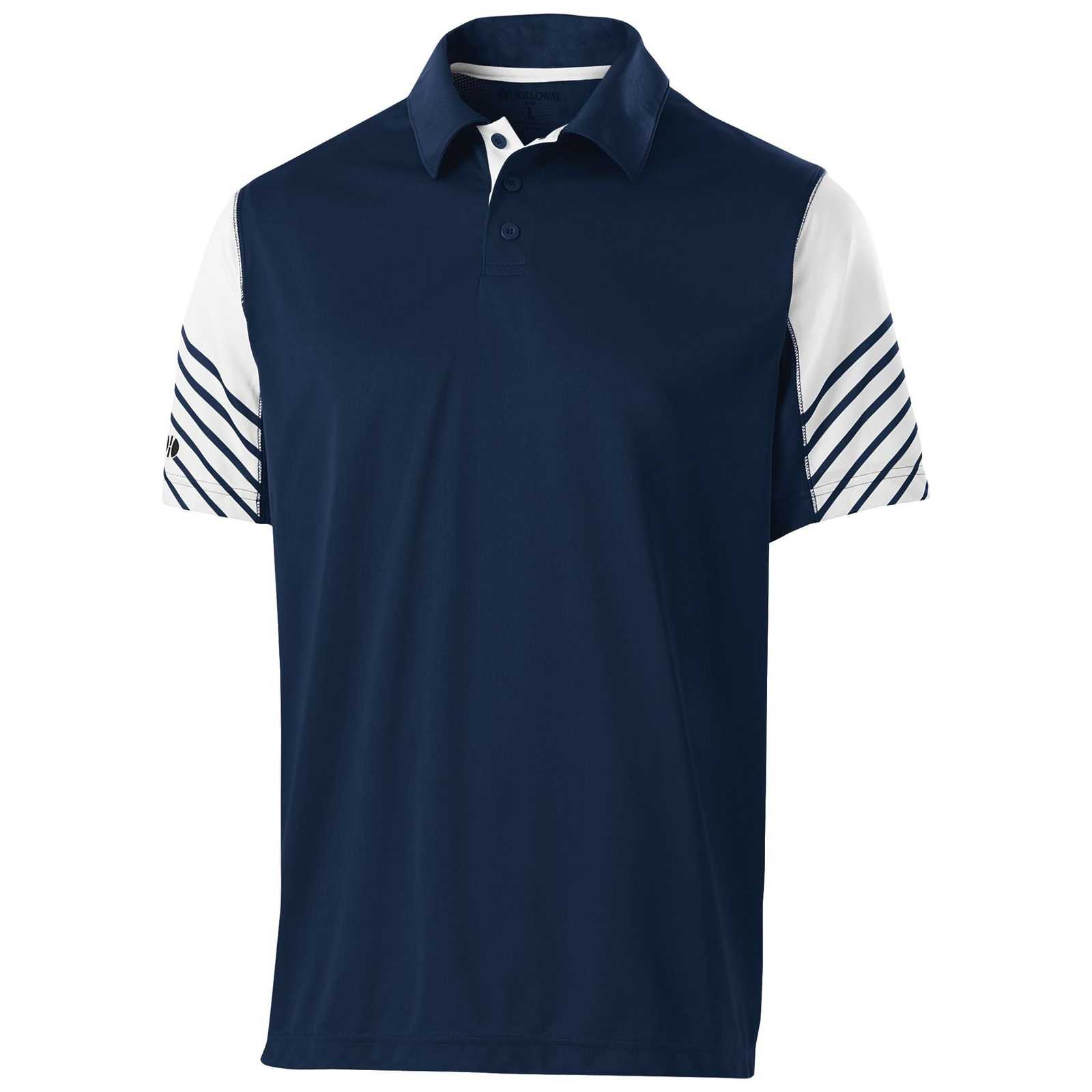 Holloway 222548 Arc Polo - Navy White - HIT a Double