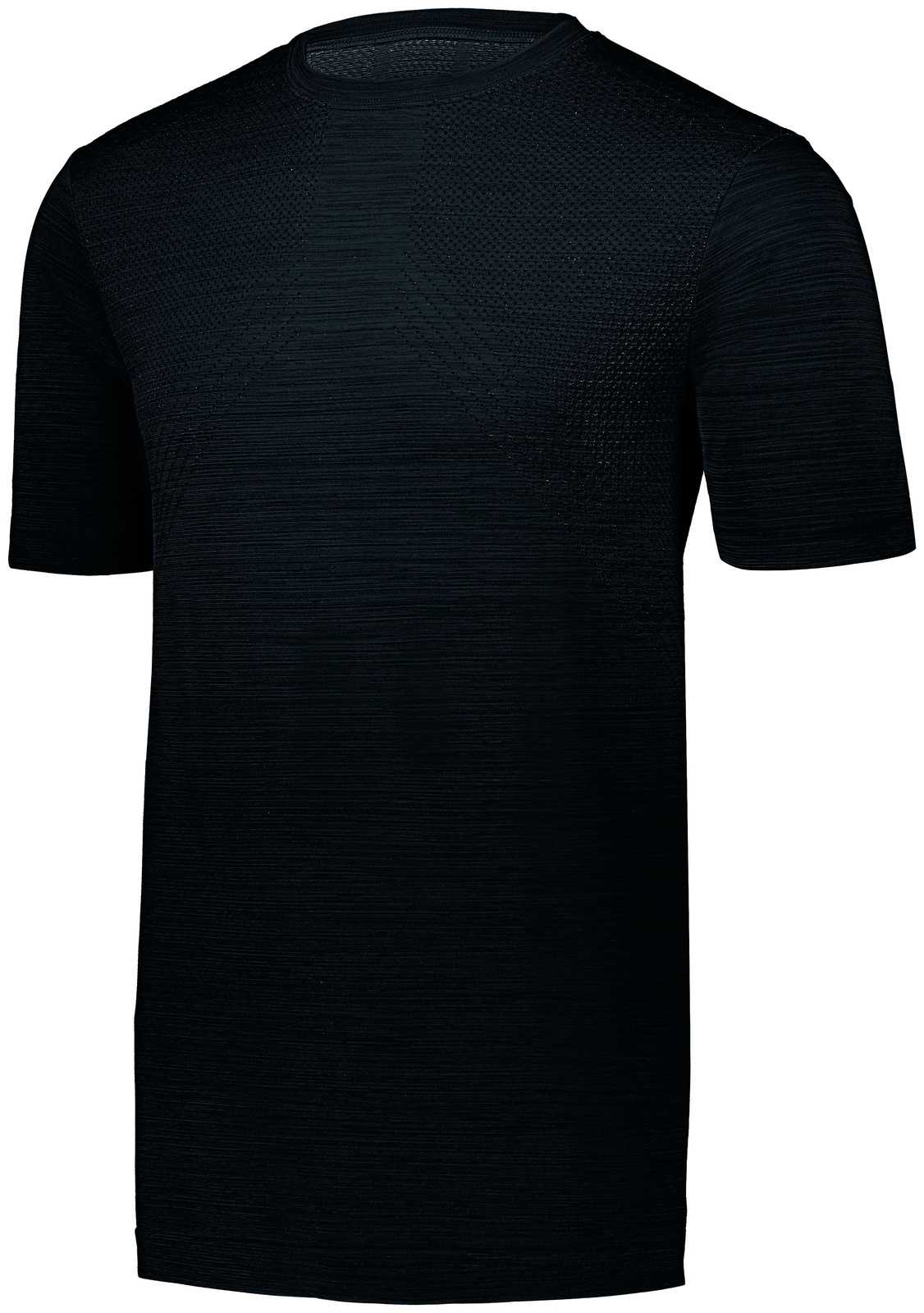Holloway 222555 Striated Shirt Short Sleeve - Black - HIT a Double