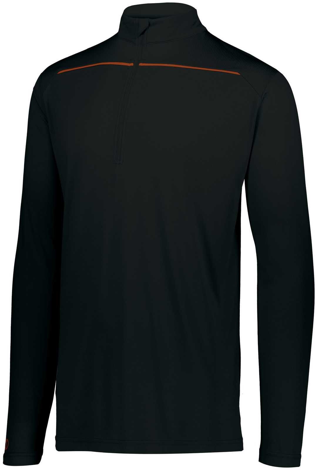 Holloway 222562 Defer Pullover - Black Orange - HIT a Double