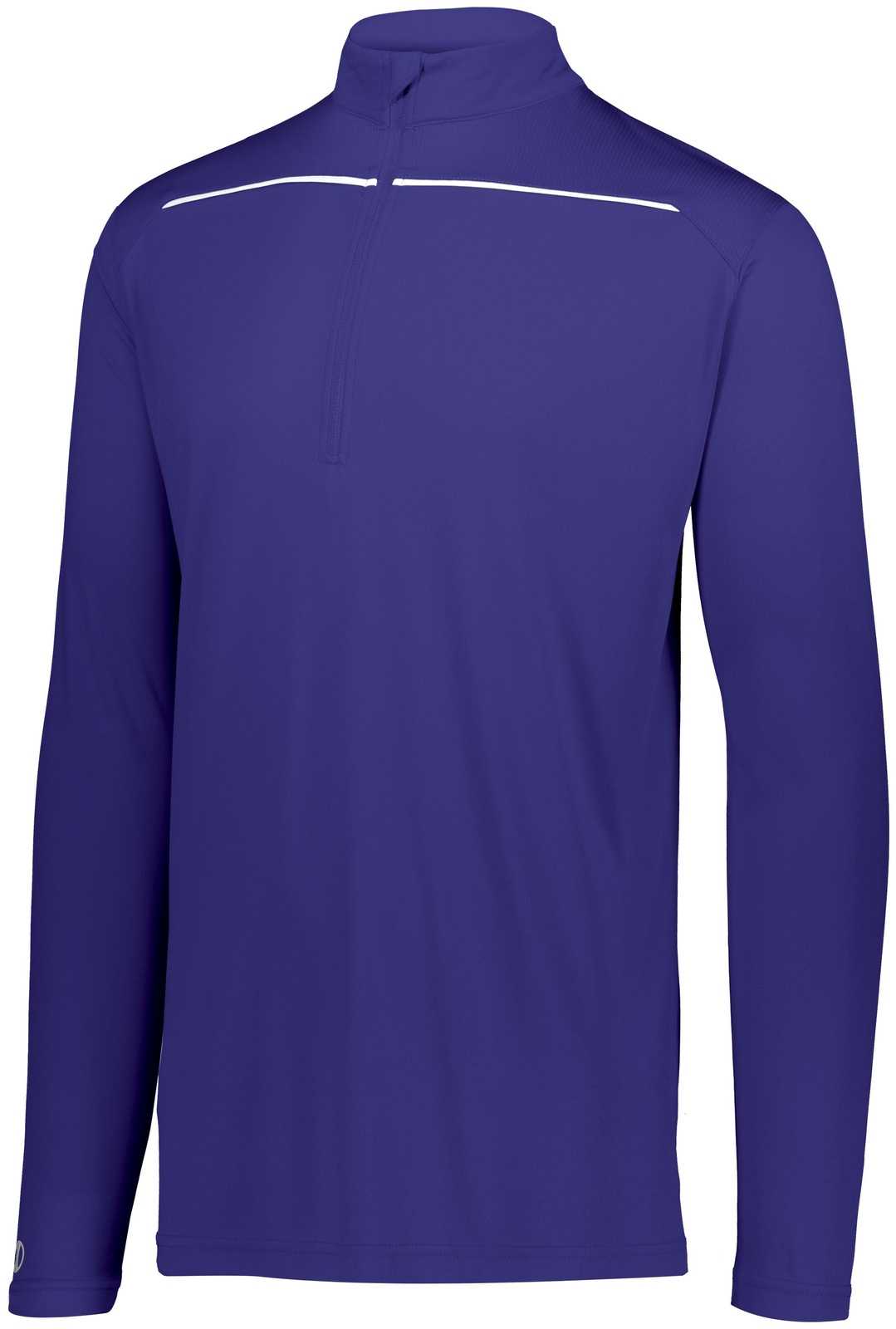 Holloway 222562 Defer Pullover - Purple White - HIT a Double