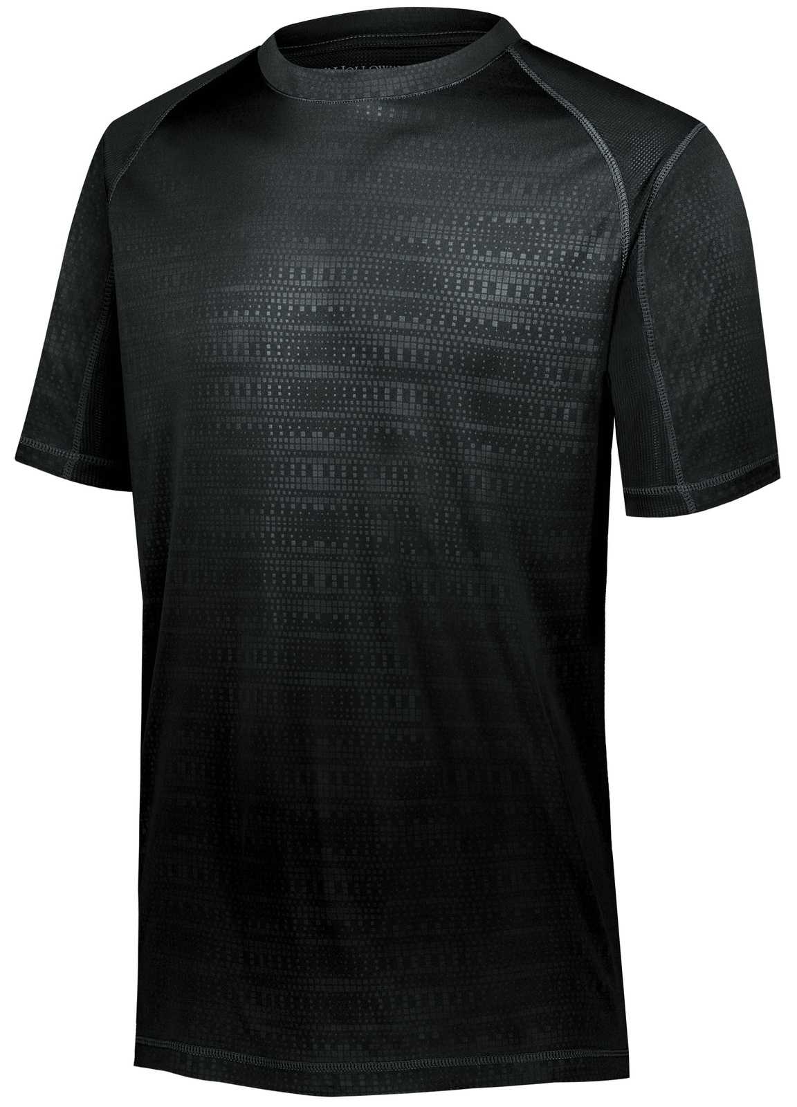 Holloway 222563 Converge Wicking Shirt - Black - HIT a Double