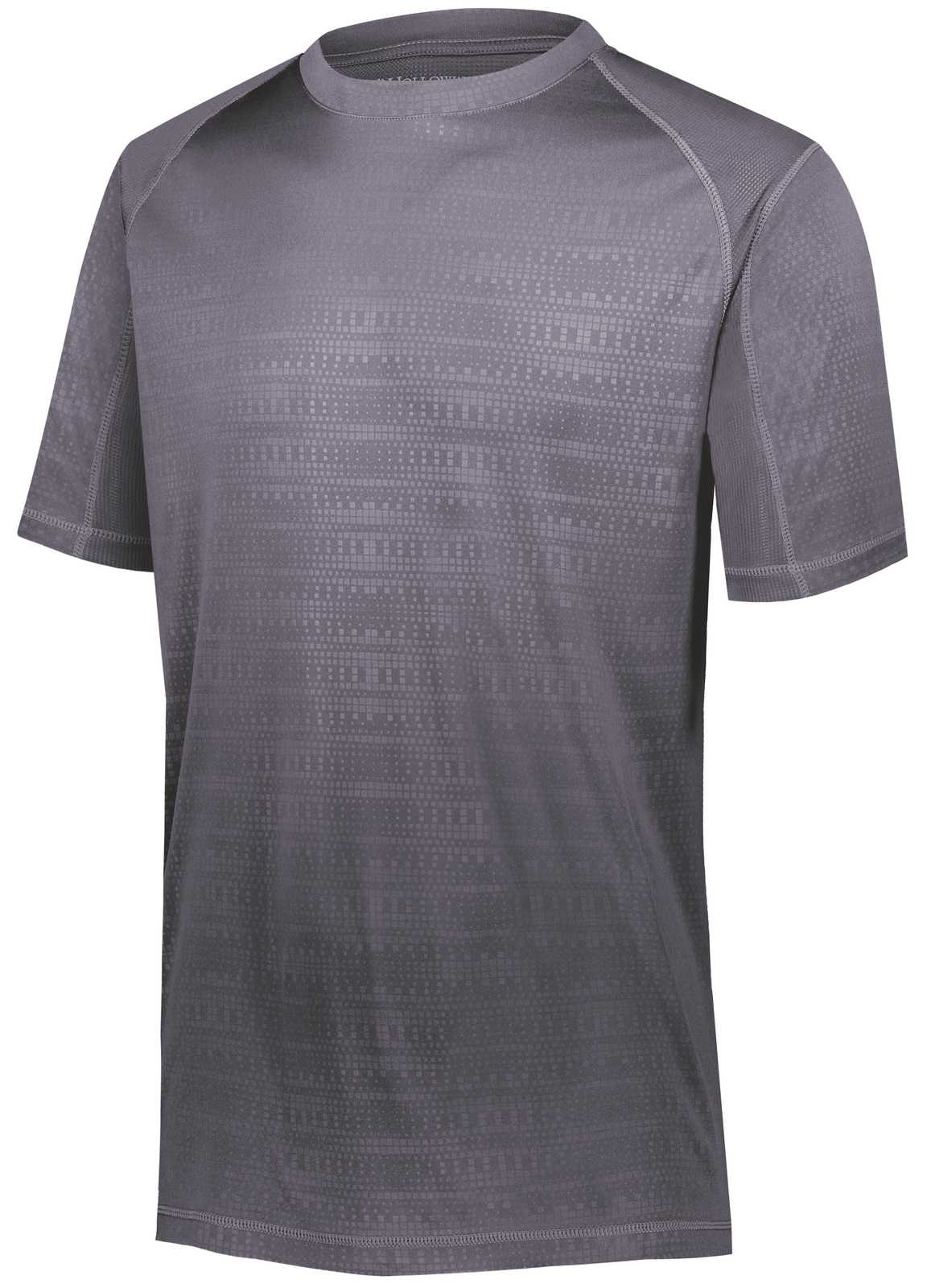 Holloway 222563 Converge Wicking Shirt - Graphite - HIT a Double