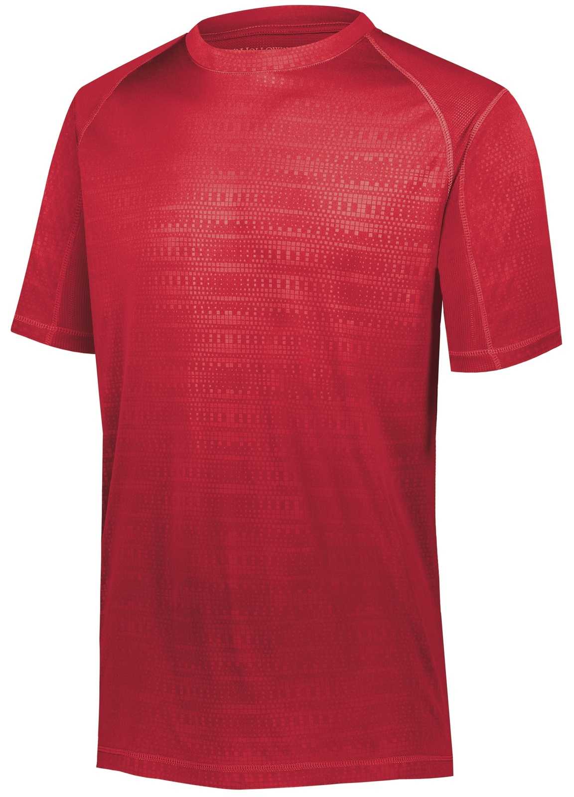 Holloway 222563 Converge Wicking Shirt - Scarlet - HIT a Double