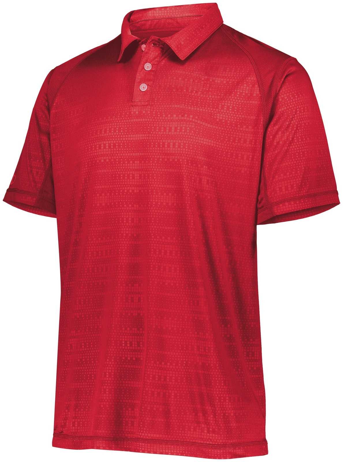 Holloway 222564 Converge Polo - Scarlet - HIT a Double