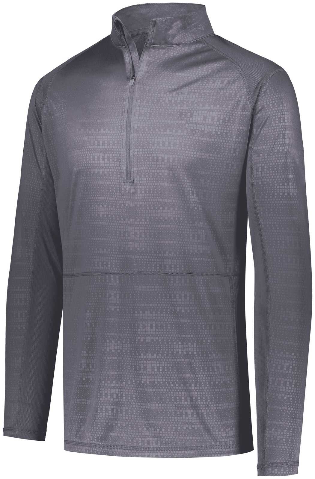 Holloway 222565 Converge 1/2 Zip Pullover - Graphite - HIT a Double