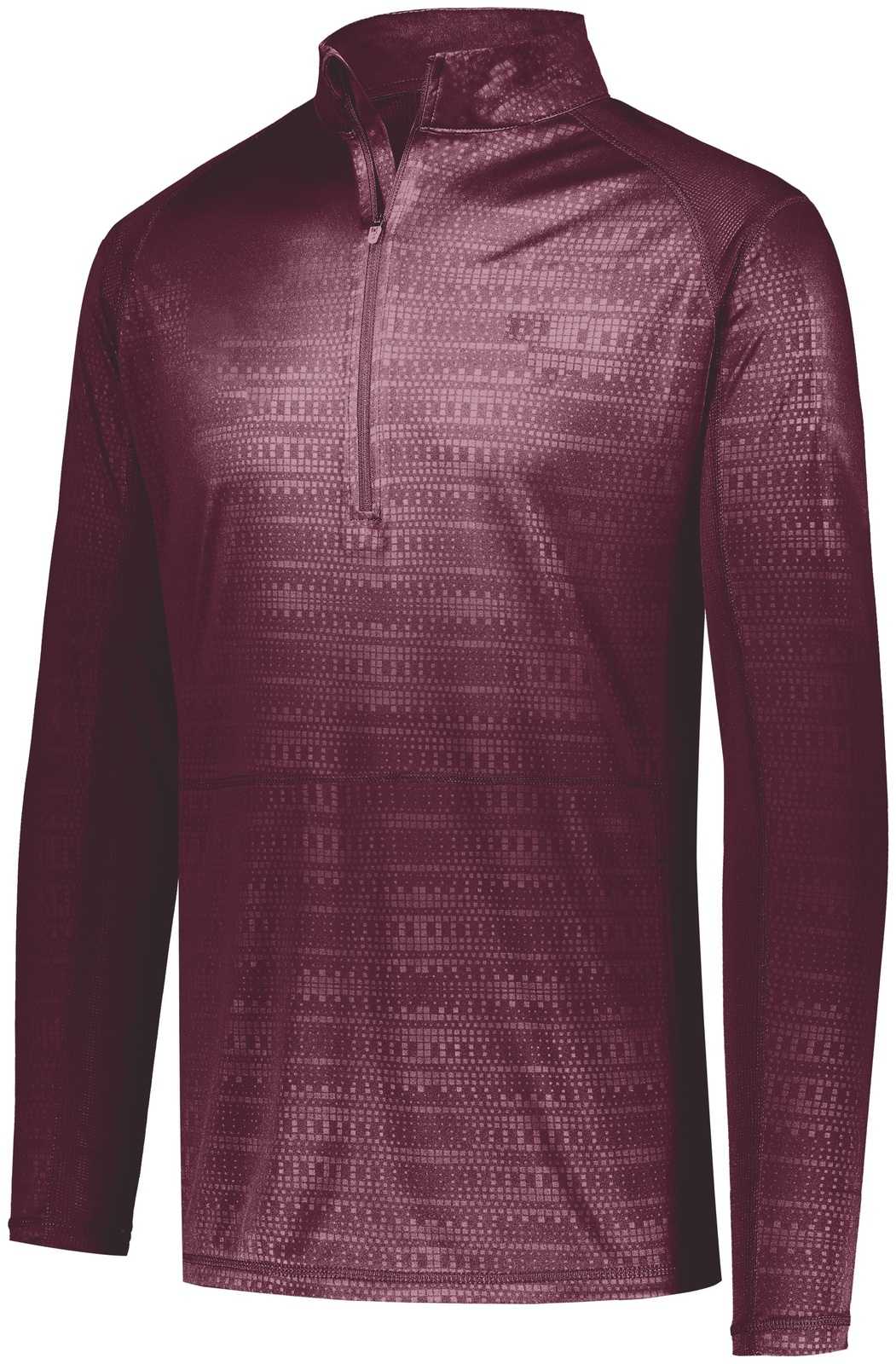 Holloway 222565 Converge 1/2 Zip Pullover - Maroon (Hlw) - HIT a Double