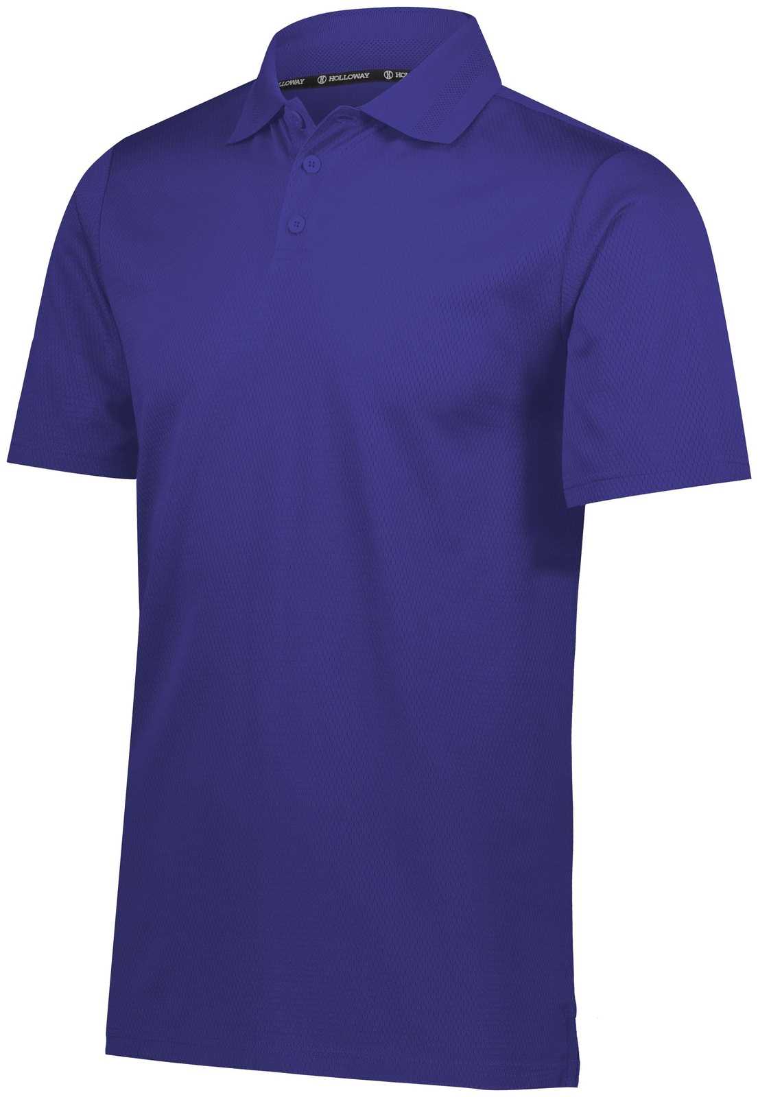 Holloway 222568 Prism Polo - Purple - HIT a Double
