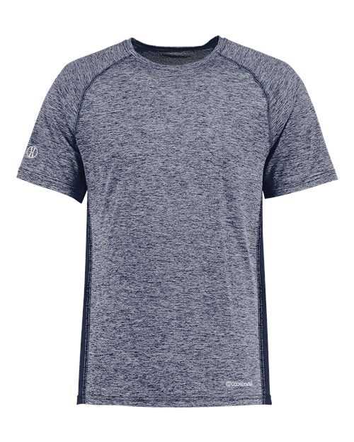 Holloway 222571 Electrify CoolCore T-Shirt - Navy Heather - HIT a Double