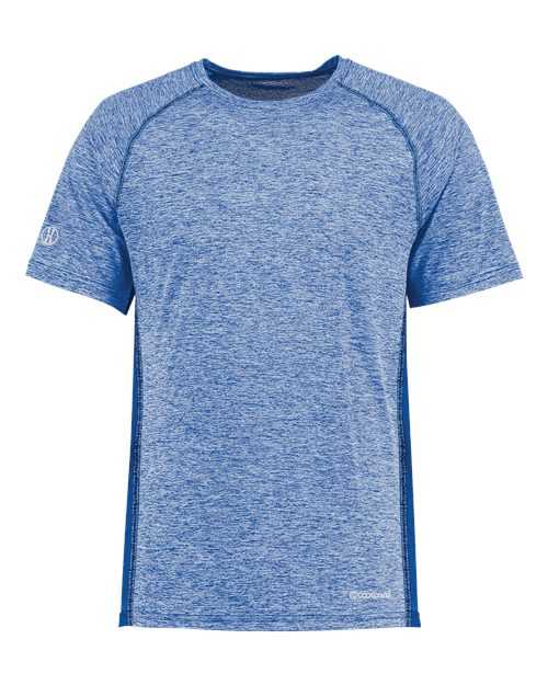 Holloway 222571 Electrify CoolCore T-Shirt - Royal Heather - HIT a Double