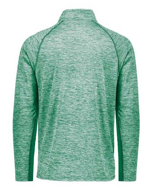 Holloway 222574 Electrify CoolCore Quarter-Zip Pullover - Kelly Heather - HIT a Double