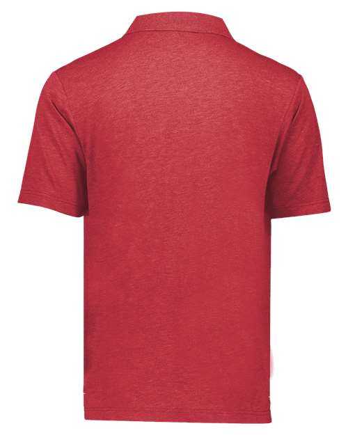 Holloway 222575 Repreve Eco Polo - Scarlet Heather - HIT a Double