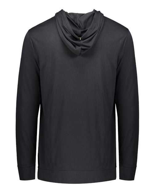 Holloway 222577 Repreve Eco Hooded Sweatshirt - Black - HIT a Double