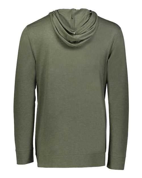 Holloway 222577 Repreve Eco Hooded Sweatshirt - Olive Heather - HIT a Double