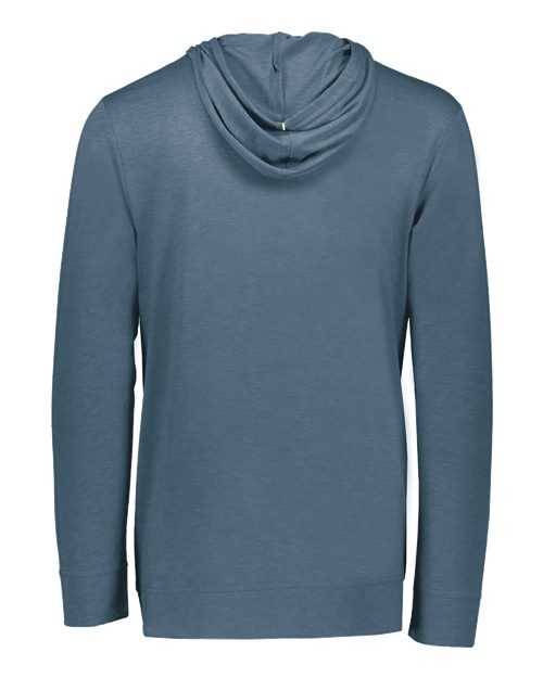Holloway 222577 Repreve Eco Hooded Sweatshirt - Storm Heather - HIT a Double
