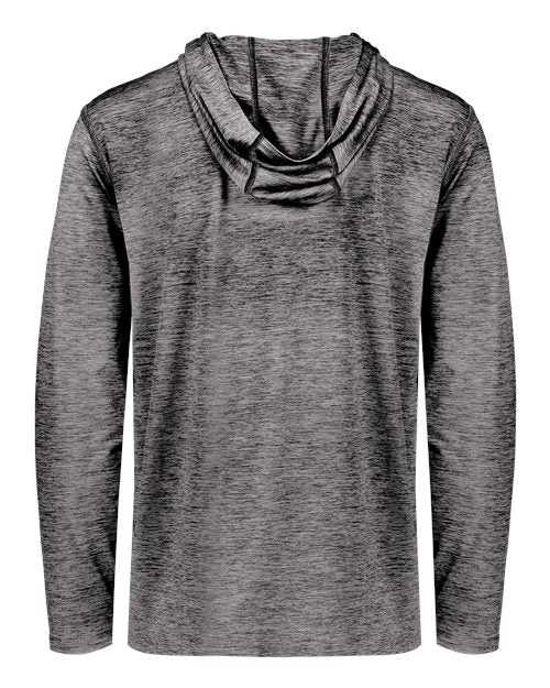 Holloway 222589 Electrify CoolCore Hooded Pullover - Black Heather - HIT a Double