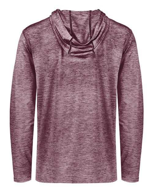 Holloway 222589 Electrify CoolCore Hooded Pullover - Maroon Heather - HIT a Double