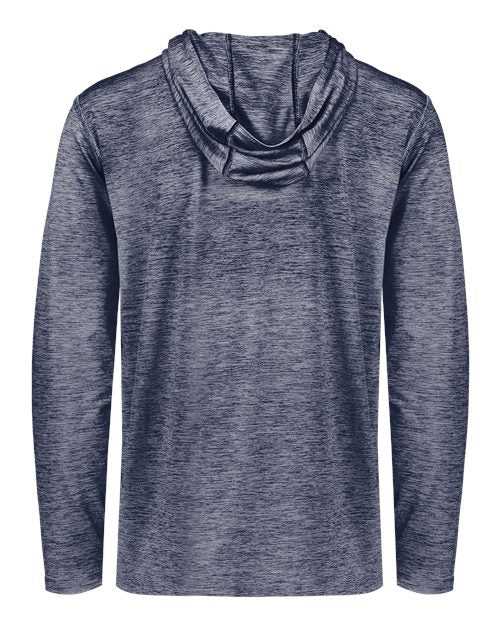 Holloway 222589 Electrify CoolCore Hooded Pullover - Navy Heather - HIT a Double