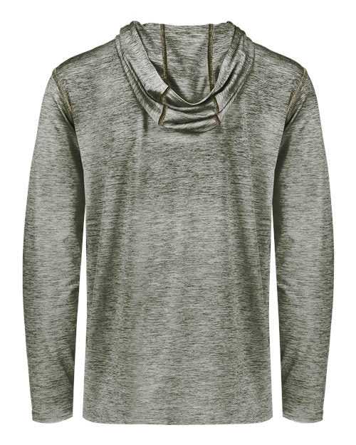 Holloway 222589 Electrify CoolCore Hooded Pullover - Olive Heather - HIT a Double
