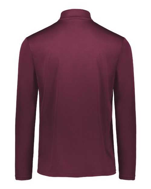 Holloway 222591 Prism Bold Quarter-Zip Pullover - Maroon White - HIT a Double