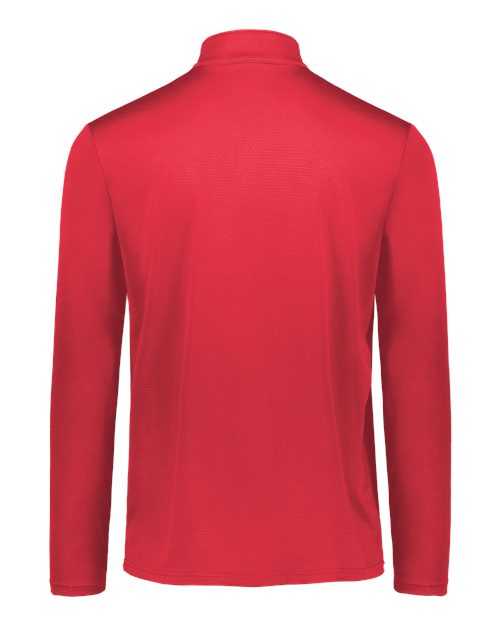 Holloway 222591 Prism Bold Quarter-Zip Pullover - Scarlet White - HIT a Double