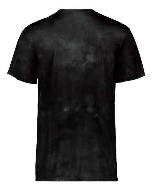 Holloway 222596 Cotton-Touch Cloud T-Shirt - Black Cloud Print - HIT a Double