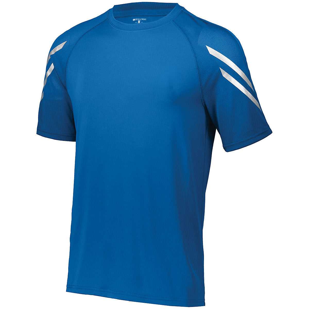 Holloway 222606 Youth Flux Shirt Short Sleeve - Royal - HIT a Double