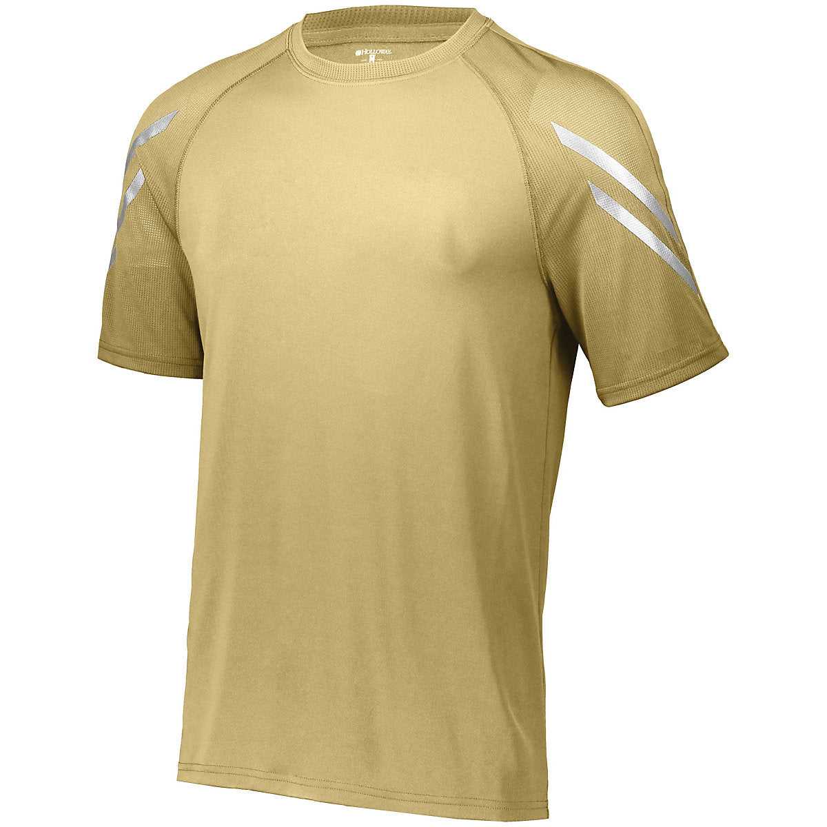 Holloway 222606 Youth Flux Shirt Short Sleeve - Vegas Gold - HIT a Double