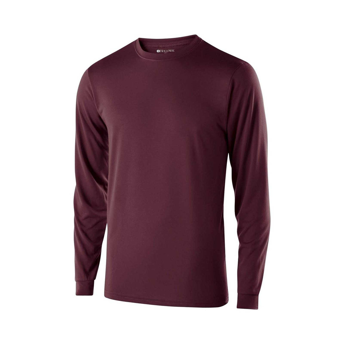 Holloway 222625 Youth Gauge Shirt Long Sleeve - Maroon - HIT a Double