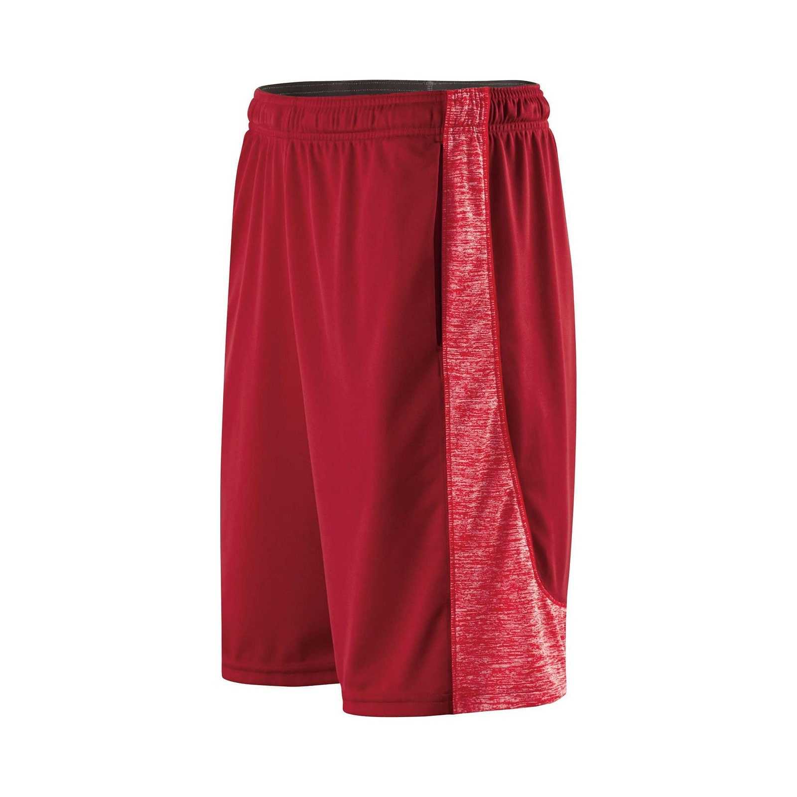 Holloway 222628 Youth Electron Short - Scarlet Heather - HIT a Double