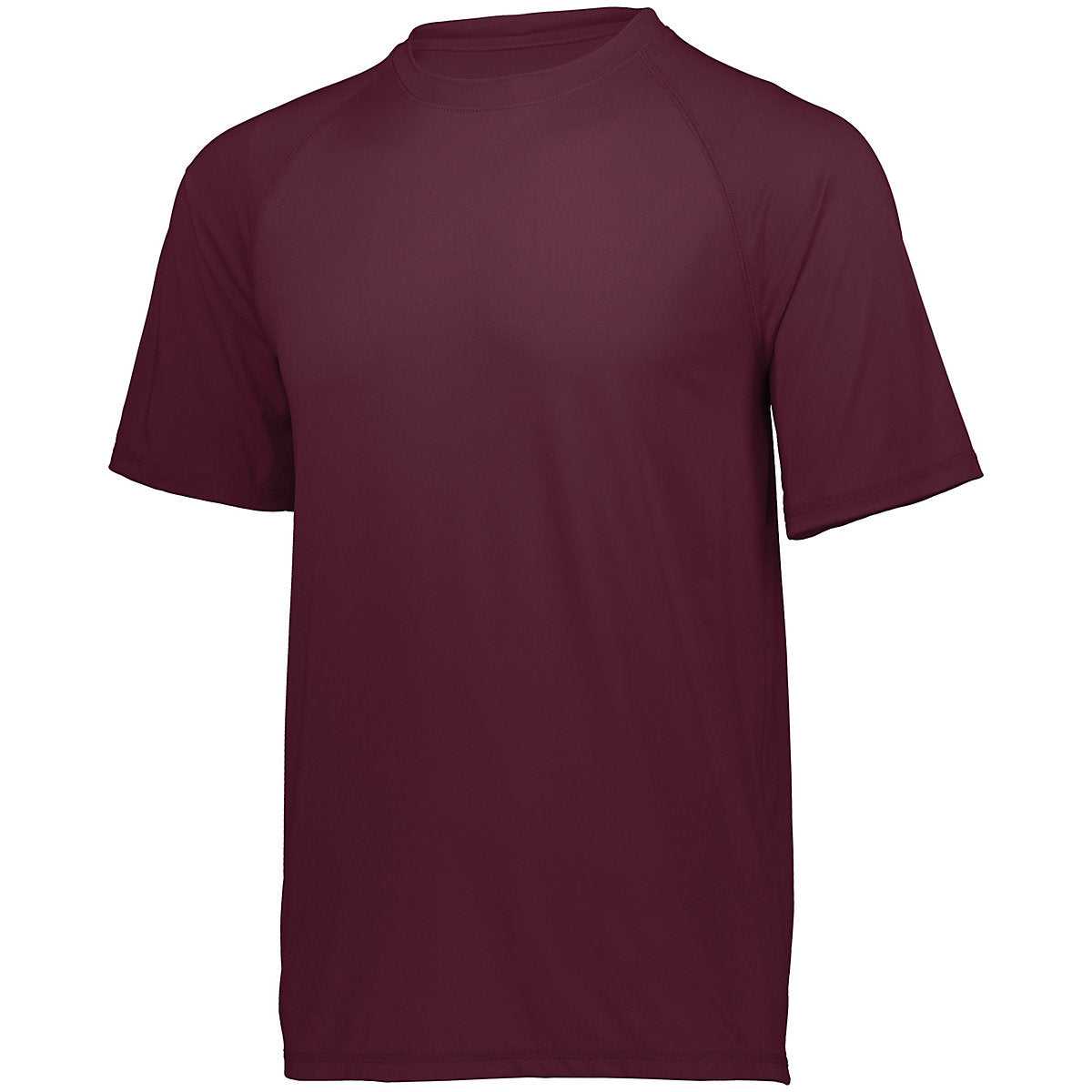 Holloway 222651 Youth Swift Wicking Shirt - Maroon - HIT a Double