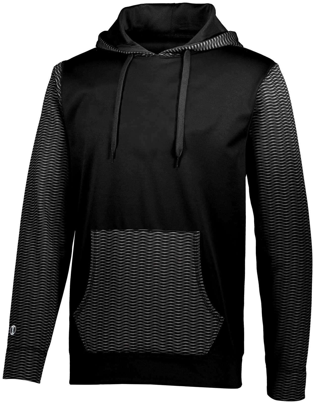 Holloway 222652 Youth Range Hoodie - Black - HIT a Double