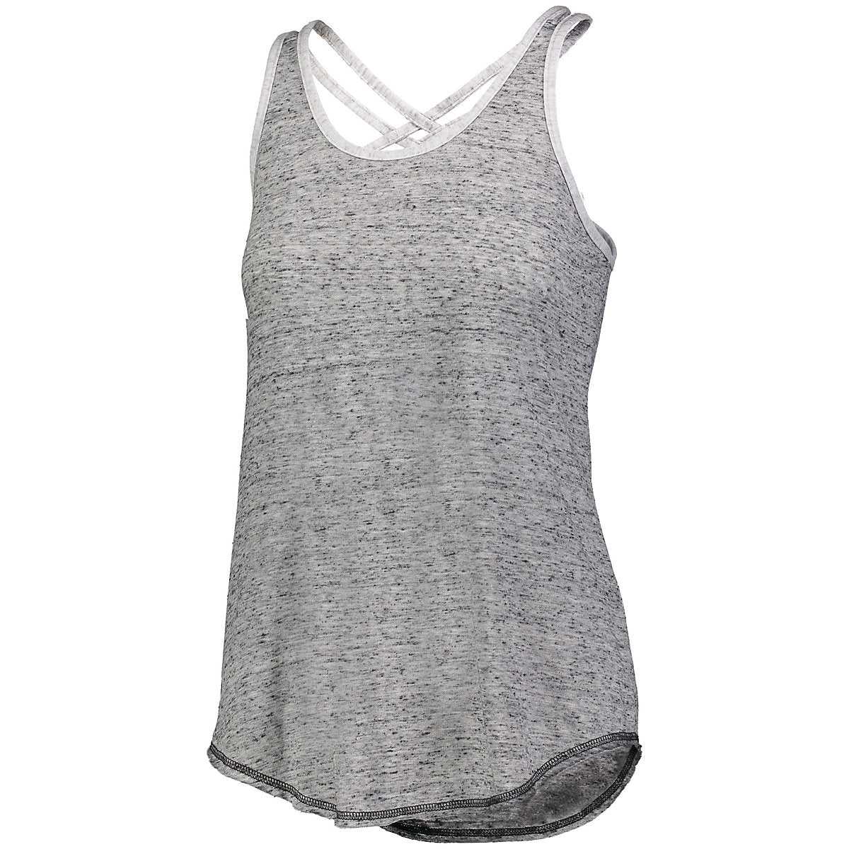 Holloway 222710 Ladies Advocate Tank - Black Silver - HIT a Double