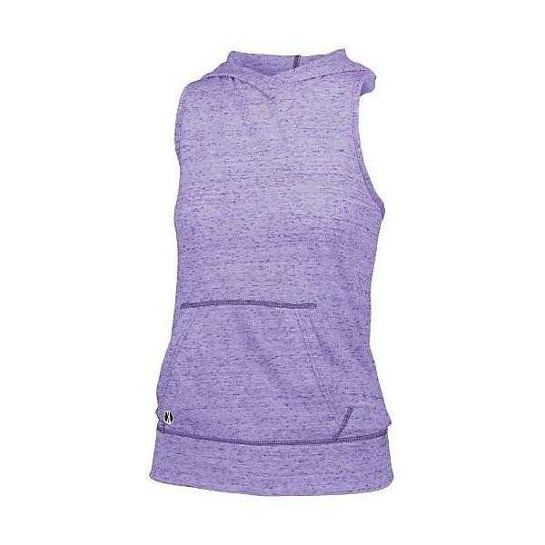 Holloway 222712 Ladies Advocate Hooded Tank - Purple - HIT a Double