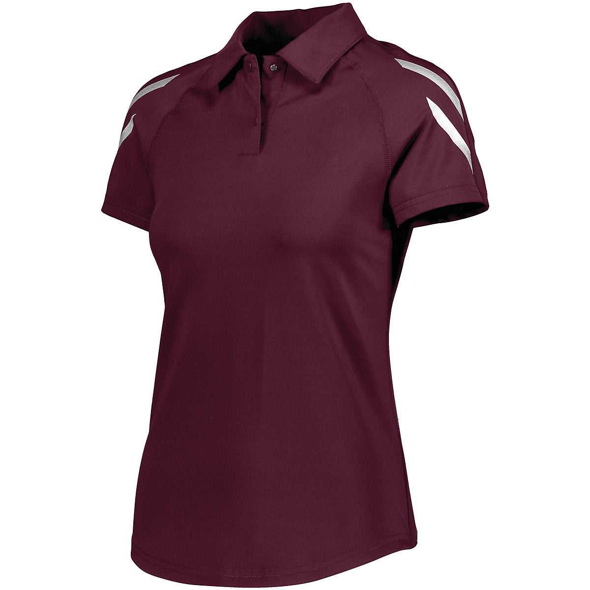 Holloway 222713 Ladies Flux Polo - Maroon - HIT a Double