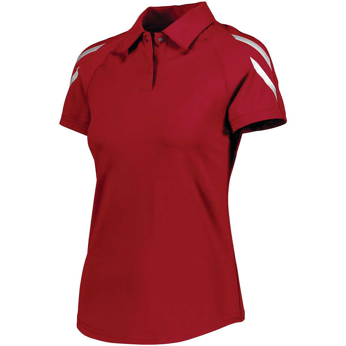 Holloway 222713 Ladies Flux Polo - Scarlet - HIT a Double