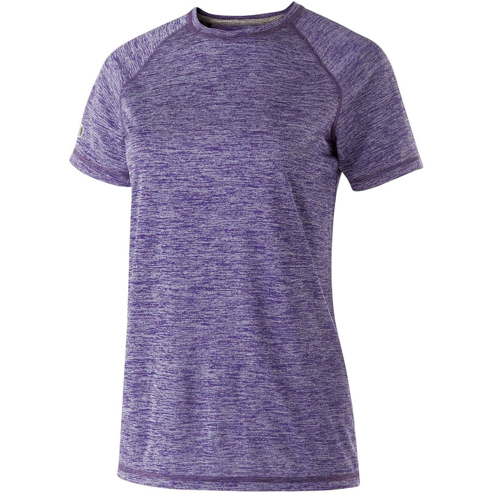Holloway 222722 Ladies' Electrify 2.0 Shirt Short Sleeve - Purple - HIT a Double