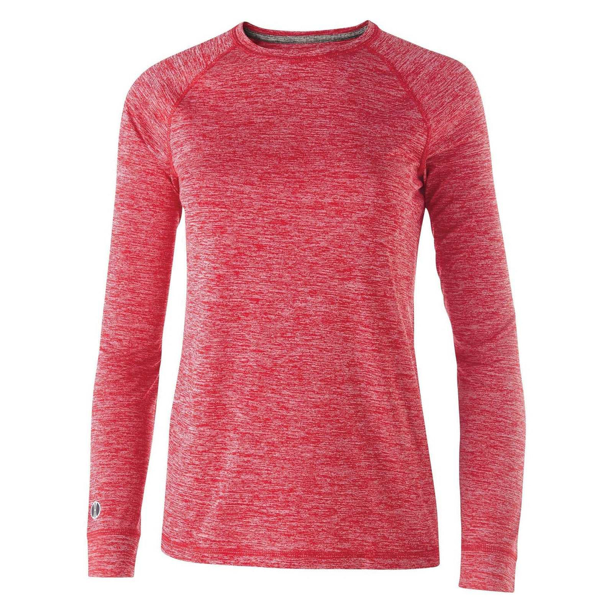 Holloway 222724 Ladies&#39; Electrify 2.0 Shirt Long Sleeve - Scarlet - HIT a Double