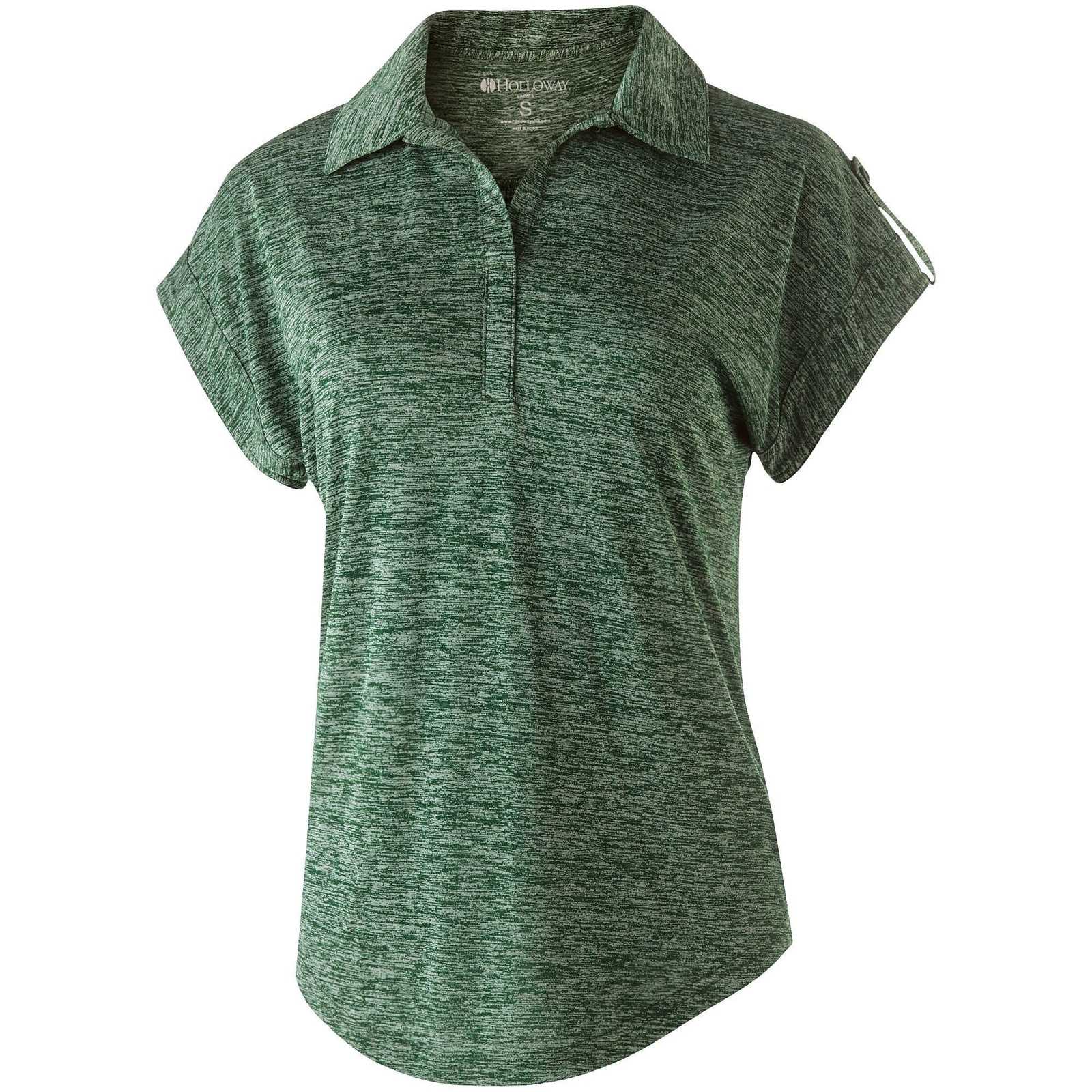 Holloway 222729 Ladies' Electrify 2.0 Polo - Forest Heather - HIT a Double