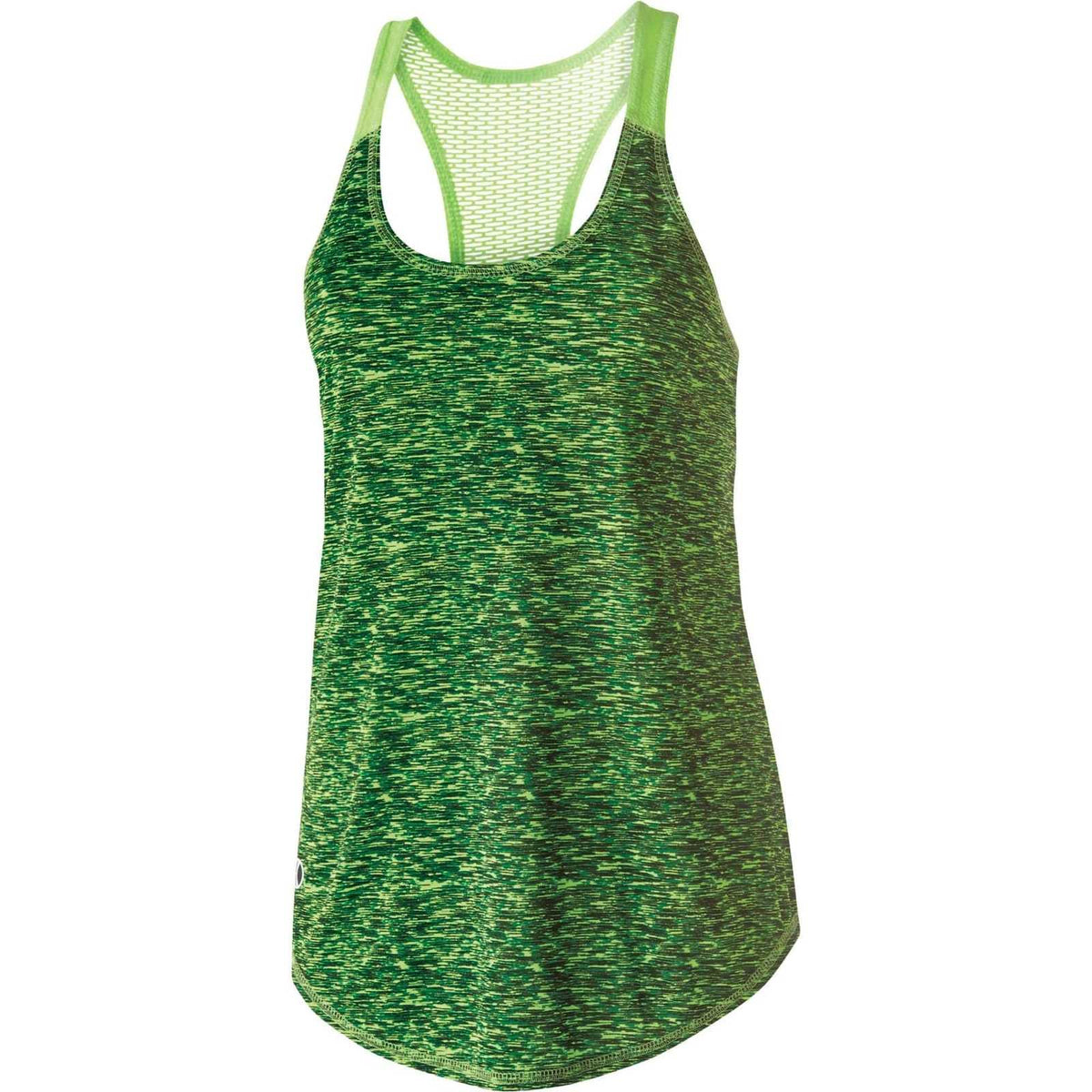 Holloway 222733 Ladies&#39; Space Dye Tank - Green Lime - HIT a Double